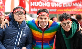 NSND Minh Hòa, NSƯT Xuân Bắc cùng dàn nghệ sĩ, hoa hậu ở Chủ Nhật Đỏ 2024