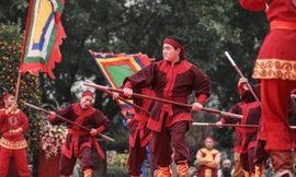 Hình ảnh ấn tượng tại lễ hội kỷ niệm chiến thắng Ngọc Hồi - Đống Đa