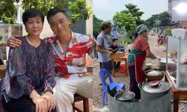 NSND Minh Hằng khoe ảnh hậu trường bán bún trong 'Đấu trí'