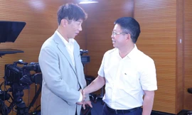 Tổng Biên tập Báo Tiền Phong tiếp Tổng Giám đốc CGV Việt Nam