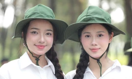 Thí sinh Hoa hậu Việt Nam dâng hương tại Nghĩa trang Trường Sơn