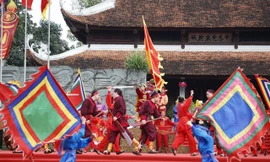 Hấp dẫn màn sử thi về vua Quang Trung trong ngày khai hội Gò Đống Đa