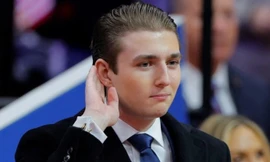 Phong thái Barron Trump 