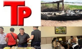 Bản tin Hình sự: Nam thanh niên đốt phà và ca nô để lấy sắt vụn bán