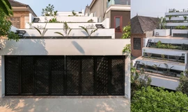 Lạ mắt với ngôi nhà hình ruộng bậc thang