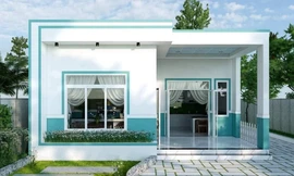 Một số mẫu nhà mái bằng hiện đại, nhỏ xinh không thể không ngắm