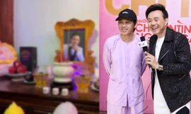 Khán giả bật khóc khi thấy đồ vật Hoài Linh để trên bàn thờ lập riêng tưởng nhớ Chí Tài