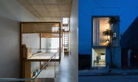 Nhà ống hướng Tây vừa rẻ lại mát gây sửng sốt