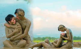 Dân mạng cười bò với bộ ảnh cưới đúng nghĩa 'lên bờ xuống ruộng'