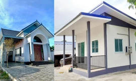 Những mẫu nhà cấp 4 khoảng 100 triệu đồng gây 'sốt'