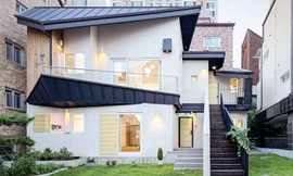 Cách thiết kế nhà 2 tầng lung linh như 2 căn hộ độc lập 