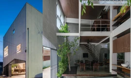 Ấn tượng với không gian sống của gia đình nhiều thế hệ trong ngôi nhà 2 tầng bọc tôn