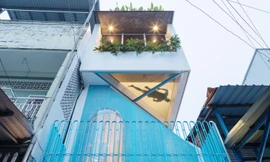 Chiêm ngưỡng ngôi nhà xây theo kết cấu của 1 cây xanh