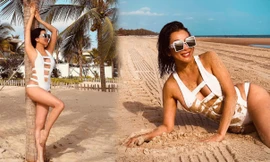 MC Kỳ Duyên khoe vòng 1 nóng bỏng ở tuổi 56