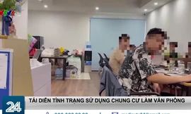 Tái diễn tình trạng biến chung cư thành văn phòng