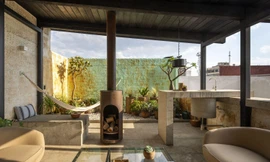 Cách biến tầng thượng bỏ không thành khu vườn tiếp khách tuyệt đẹp