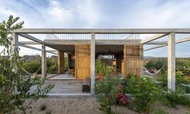 Mẫu nhà mái bằng đơn giản, tiết kiệm lại chống được gió bão