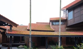 Độc đáo khu ngôi nhà như một làng cổ thu nhỏ ở ngoại thành Hà Nội