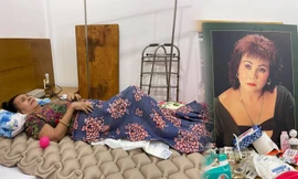 Xót xa với hình ảnh nghệ sĩ Hoàng Lan trong những ngày đầu năm