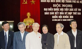 Tổng Bí thư và cử tri quận Ba Đình