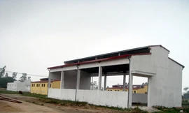 Dự án chưa hoàn thiện vẫn được quyết toán 95% giá trị công trình Ảnh: Thục Quyên