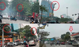 Cận cảnh những vị trí có camera phát hiện xe vi phạm ‘nguội’ nhiều nhất Hà Nội