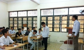 Thí sinh làm thủ tục dự thi đợt 1 đạt 75%