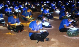 Khai mạc trại huấn luyện kỹ năng thủ lĩnh thanh niên