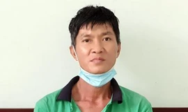 Đối tượng Nguyễn Thành Sơn. Ảnh: CA