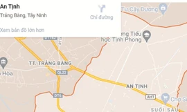 Phường An Tịnh, nơi Chủ tịch phường tử vong trong phòng làm việc. Ảnh: Google map