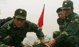 Hoảng hồn phát hiện bom nặng 230kg tại công trình trú bão