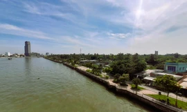 Cận cảnh vị trí quy hoạch Khu hành chính có hầm ngầm qua sông Cần Thơ