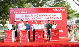 Hậu Giang ra mắt mô hình chợ 4.0, thanh toán không tiền mặt tại các sạp, ki-ốt 