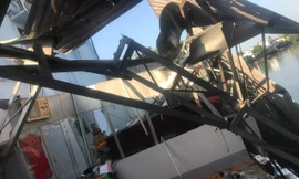 Liên tiếp sạt lở bờ sông uy hiếp nhiều hộ dân tại Cần Thơ