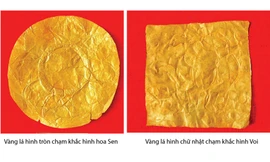 Công bố bảo vật quốc gia Sưu tập vàng lá Châu Thành