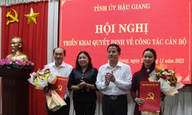 Hậu Giang triển khai quyết định điều động cán bộ chủ chốt