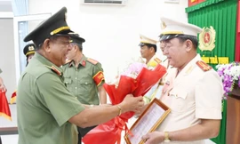 Công an tỉnh Trà Vinh điều động, bổ nhiệm nhiều cán bộ lãnh đạo