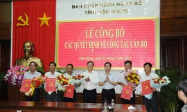 Hậu Giang bổ nhiệm nhiều cán bộ chủ chốt