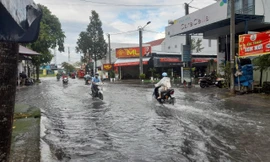 Cần Thơ cảnh báo đợt triều cường trên báo động 3