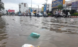 Cần Thơ ứng phó triều cường: Xử nghiêm hành vi vứt rác làm tắc nghẽn dòng chảy