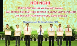 Sau tinh gọn bộ máy, Hậu Giang giảm hàng chục cơ quan cấp tỉnh