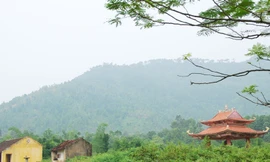 Một góc Ly cung nhà Hồ Ảnh: xuân ba