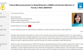 3 nhà khoa học nữ Việt Nam đoạt giải thưởng sáng tạo Châu Á