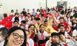 Trường THCS Ngoại ngữ. Ảnh:UMS