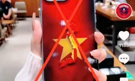 Cảnh báo về loại ốp lưng điện thoại in bản đồ không có quần đảo Trường Sa và Hoàng Sa