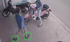 Thiếu nữ cũng đi ăn trộm dép