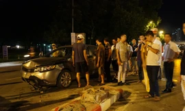 Hiện trường vụ tai nạn