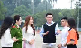 Năm tiêu chí của 'Sinh viên 5 tốt' trở thành động lực phấn đấu của sinh viên