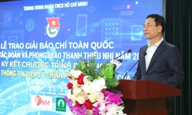 Ông Nguyễn Mạnh Hùng - Ủy viên T.Ư Đảng, Bộ trưởng Bộ Thông tin và Truyền thông.