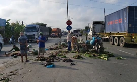 Va chạm liên hoàn trên đường dẫn cao tốc, một người tử vong